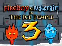 Fireboy and Watergirl 3 - The Ice Temple — безплатна онлайн игра