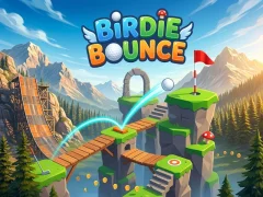 Birdie Bounce — безплатна онлайн игра