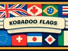 Kobadoo Flags — безплатна онлайн игра