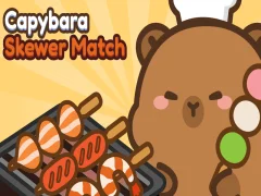 Capybara Skewer Match — безплатна онлайн игра