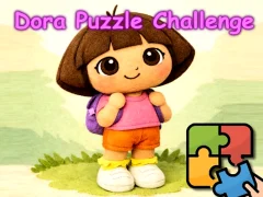 Dora Puzzle Challenge — безплатна онлайн игра