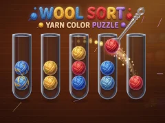 Wool Sort Yarn Color Puzzle — безплатна онлайн игра