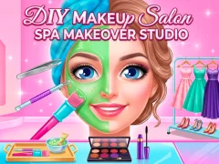 DIY Makeup Salon Spa Makeover Studio — безплатна онлайн игра
