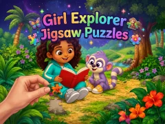 Girl Explorer Jigsaw Puzzles — безплатна онлайн игра
