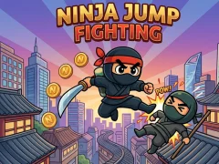 Ninja Jump fighting — безплатна онлайн игра