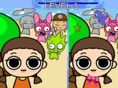 Sprunki and Squid Game Difference — безплатна онлайн игра