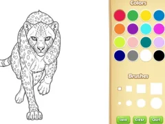 Wild Animals Coloring Book — безплатна онлайн игра