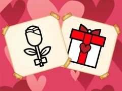 Valentine Present Coloring — безплатна онлайн игра