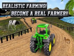 Real Tractor Farming Simulator : Heavy Duty Tractor — безплатна онлайн игра