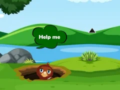 Help Injured Bird Fallen Down — безплатна онлайн игра