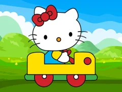 Cute Kitty Car Jigsaw — безплатна онлайн игра