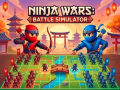 Ninja Wars: Battle Simulator — безплатна онлайн игра