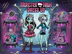 Monster High Dress Up — безплатна онлайн игра