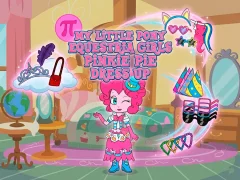 My little pony Equestria Girls Pinkie Pie Dress Up — безплатна онлайн игра