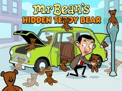 Mr Bean Car Hidden Teddy Bear — безплатна онлайн игра