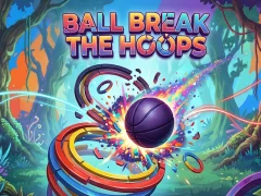 Ball Break The Hoops — безплатна онлайн игра