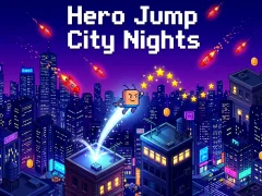 Hero Jump City Nights — безплатна онлайн игра