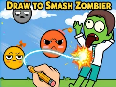 Draw To Smash Zombie — безплатна онлайн игра
