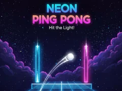 Neon Ping Pong — безплатна онлайн игра