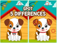 Spot 5 Differences — безплатна онлайн игра