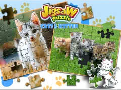 Jigsaw Puzzle Cats & Kitten — безплатна онлайн игра