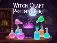 Witch Craft Potion Sort — безплатна онлайн игра