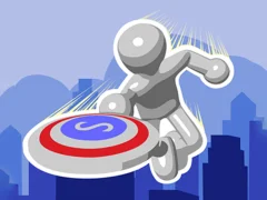 Mr Disc: Slingshot Strike — безплатна онлайн игра