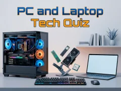 PC and Laptop Tech Quiz — безплатна онлайн игра