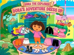 Dora The explorer Dora's Adventure Dress Up — безплатна онлайн игра