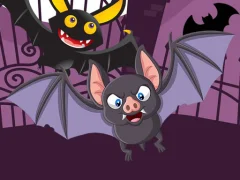 Scary Midnight Hidden Bats — безплатна онлайн игра