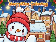 MerryKins Coloring — безплатна онлайн игра