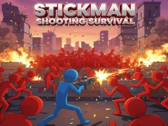 Stickman Shooting Survival — безплатна онлайн игра