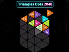 Triangles Dots 2048 — безплатна онлайн игра