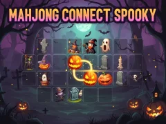 Mahjong Connect Spooky — безплатна онлайн игра
