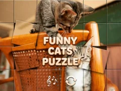Funny Cats Puzzle — безплатна онлайн игра