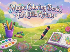 Magic Coloring Book for Little Artists — безплатна онлайн игра