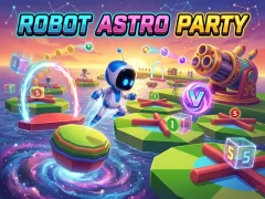 Robot Astro Party — безплатна онлайн игра