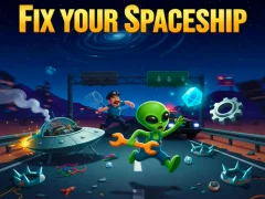 Fix your Spaceship — безплатна онлайн игра
