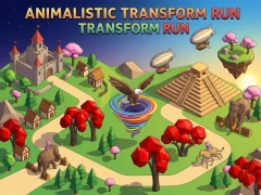 Animalistic Transform Run — безплатна онлайн игра