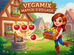 VegaMix Match-3 Village — безплатна онлайн игра