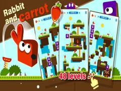 Rabbit & Carrot — безплатна онлайн игра