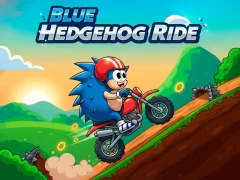 Blue Hedgehog Ride — безплатна онлайн игра