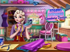 Frozen Princess Sneakers Design — безплатна онлайн игра