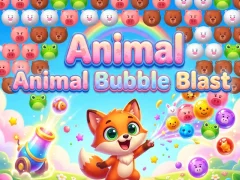 Animal Bubble Blast — безплатна онлайн игра