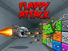 Flappy Attack — безплатна онлайн игра