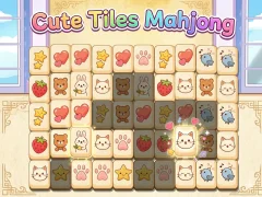 Cute Tiles Mahjong — безплатна онлайн игра