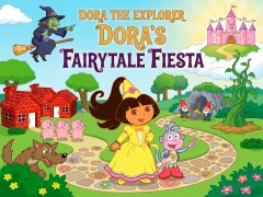 Dora The explorer Dora's Fairytale Fiesta — безплатна онлайн игра