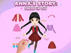 Anna's Story: Dress Up DIY — безплатна онлайн игра