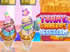 Yummy Churros Ice Cream — безплатна онлайн игра