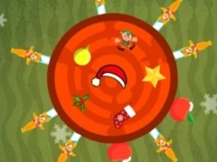 Christmas Knife Hit — безплатна онлайн игра